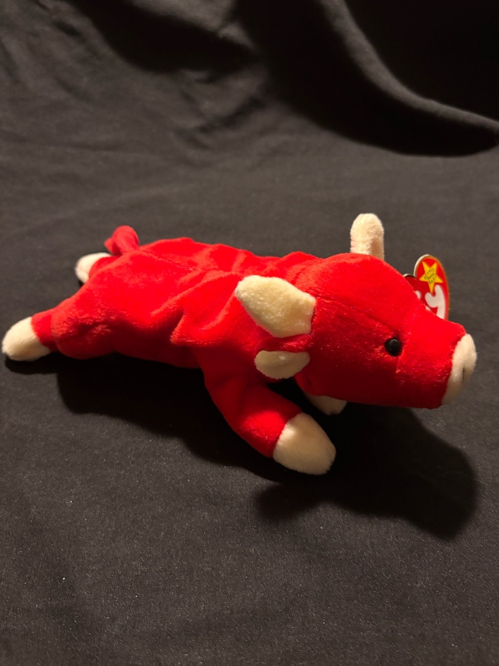 TY Beanie Baby- Snort The Bull (1995)